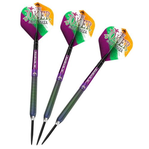 Dart szett Mission steel John O Shea The Joker, Coral PVD 22g, 95% wolfram