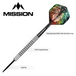 Dart szett Mission steel Dominik Grüllich 23,5g, 95% wolfram
