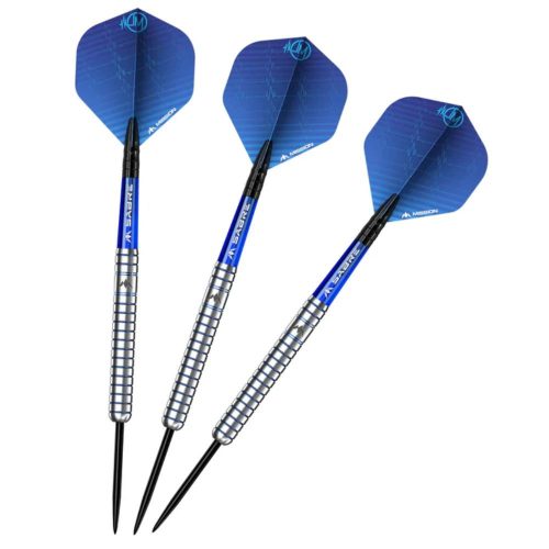Dart szett Mission steel Joe Murnan Electro Blue 22g, 90% wolfram