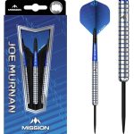 Dart szett Mission steel Joe Murnan Electro Blue 24g, 90% wolfram