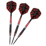 Dart szett Mission steel Darryl Fitton Black-Red Electro 24g, 95% wolfram