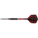 Dart szett Mission steel Darryl Fitton Black-Red Electro 24g, 95% wolfram