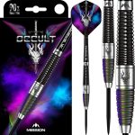 Dart szett steel Mission Occult PVD, 25g 90% wolfram