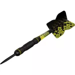 Dart szett steel Mission Stephen Burton Black Titanium 25g, 90% wolfram
