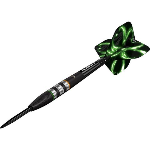Dart szett steel Mission Robyn Byrne Black Titanium 23g, 90% wolfram