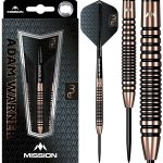 Dart szett steel Mission Adam Warner Bronze Titanium 24g 90% wolfram