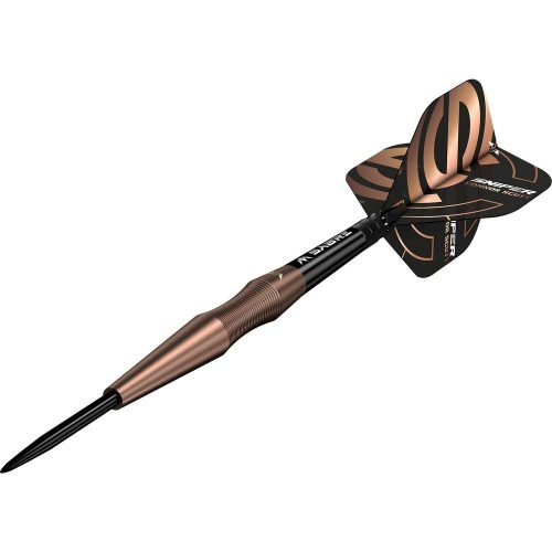 Dart szett steel Mission Connor Scutt Sniper V2 Bronze PVD 22g, 90% wolfram