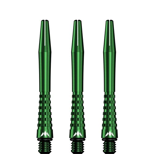 Darts szár közepes Mission Atom13 aluminium, zöld 41mm