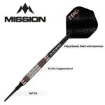 Dart szett soft Mission Zero Bronze PVD, 18g 97,5% wolfram