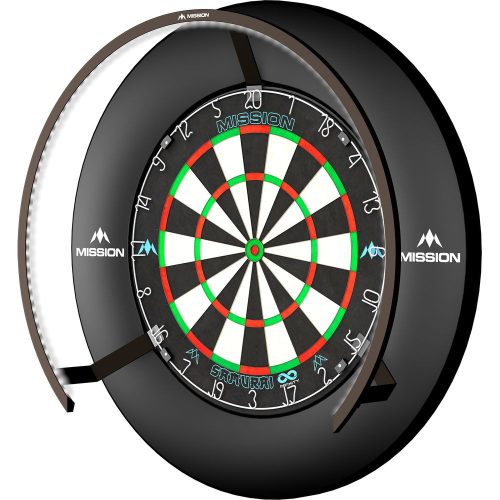 Mission Torus 270 bronz színben, árnyék mentes világítás darts táblához