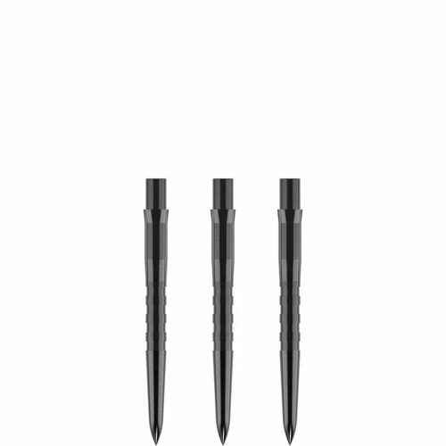 Darts cserélhető fémhegy Mission Caliburn EVO Grooved 26mm fekete