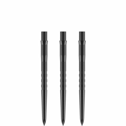 Darts cserélhető fémhegy Mission Caliburn EVO Grooved 32mm fekete