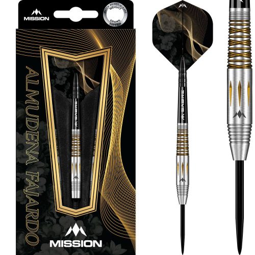 Dart szett Mission steel Almudeno Fajardo Ayuso 23g, 95% wolfram