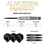 Dart szett Mission steel Almudeno Fajardo Ayuso 23g, 95% wolfram