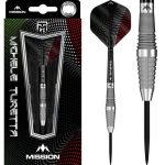 Dart szett steel Mission Michele Turetta 23g, 95% wolfram