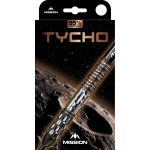 Dart szett Mission steel Tycho 22g, fekete-bronz, 95% wolfram