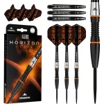 Dart szett Mission steel Horizon 22g, narancs-fekete PVD, 95% wolfram