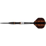 Dart szett Mission steel Horizon 24g, narancs-fekete PVD, 95% wolfram