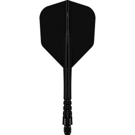   Darts integrált tollszár Mission Force 90 Vortex fekete, No6 toll és hosszú szár