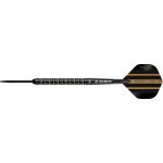 Dart szett Mission steel Mike De Decker fekete-arany PVD 22g, 95% wolfram