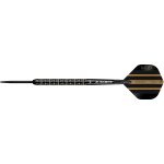 Dart szett Mission steel Mike De Decker fekete-arany PVD 24g, 95% wolfram