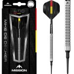 Dart szett Mission soft Mike De Decker 20g, 95% wolfram