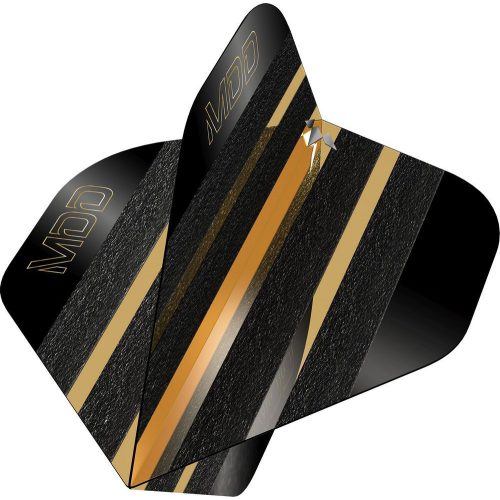 Darts toll Mission Mike De Decker, fekete-arany No2, std, 100 mikron