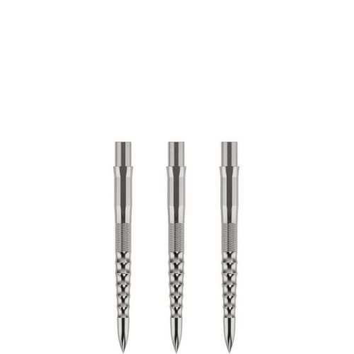 Darts cserélhető fémhegy Mission Caliburn EVO Ripple 26mm ezüst