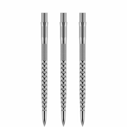 Darts cserélhető fémhegy Mission Caliburn EVO Ripple 38mm ezüst