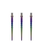 Darts cserélhető fémhegy Mission Caliburn EVO Ripple 26mm szivárvány