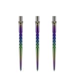 Darts cserélhető fémhegy Mission Caliburn EVO Ripple 32mm szivárvány