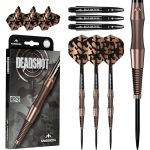Dart szett Mission steel Dead Shot 21g, bronz, 95% wolfram
