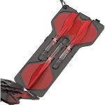 Dart toll tartó Mission Force 90, átlátszó fekete