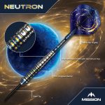Dart szett steel Mission Neutron 30g, 95% wolfram