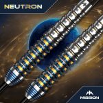 Dart szett steel Mission Neutron 34g, 95% wolfram