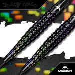 Dart szett steel Mission Black Opal 24g, 95% wolfram, Caliburn Evo heggyel