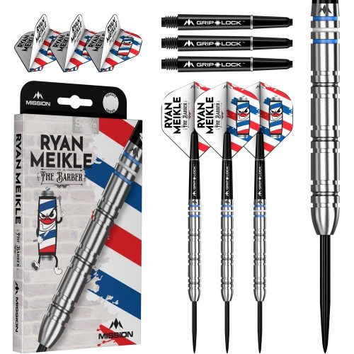 Dart szett steel Mission Ryan Meikle 21g, 90% wolfram