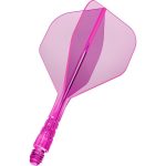 Darts toll és szár egyben Mission Force 90 Vortex neon rózsaszín, No2 toll és rövid szár