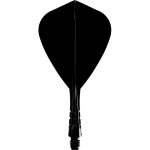 Darts toll és szár egyben Mission Force 90 Vortex fekete, Kite toll és rövid szár
