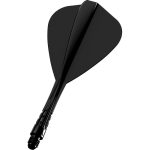 Darts toll és szár egyben Mission Force 90 Vortex fekete, Kite toll és közepes szár