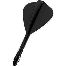   Darts toll és szár egyben Mission Force 90 Vortex fekete, Kite toll és hosszú szár