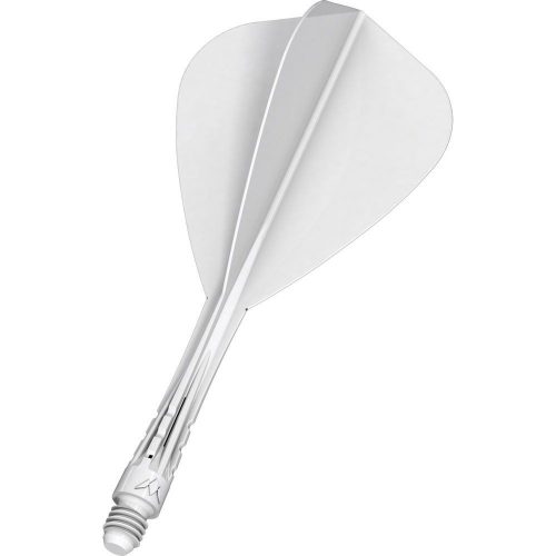 Darts toll és szár egyben Mission Force 90 Vortex fehér, Kite toll és közepes szár