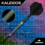 Dart szett steel Mission Kaleidos 23g, 95% wolfram