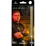 Dart szett steel Mission R2.5 Rapid Points Mike De Decker, 22g 95% wolfram