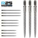 Darts fémhegy Mission R2.5 Rapid Points - RVX ezüst, 40mm