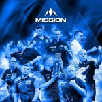 Darts fémhegy csavaró kulcs Mission R2.5 Rapid Points, fekete