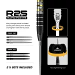 Dart szett steel Mission RD Astro, 22g 95% wolfram