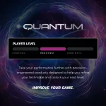 Dart szett steel Mission RD Quantum, 21g 95% wolfram