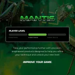 Dart szett steel Mission RD Mantis, 22g 95% wolfram