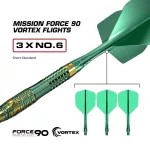 Dart szett steel Mission RD Devon Petersen, 24g 95% wolfram